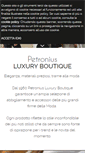 Mobile Screenshot of petroniusboutique.com